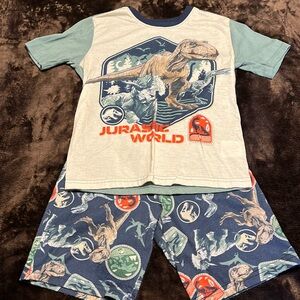 6/7 Jurassic pajamas